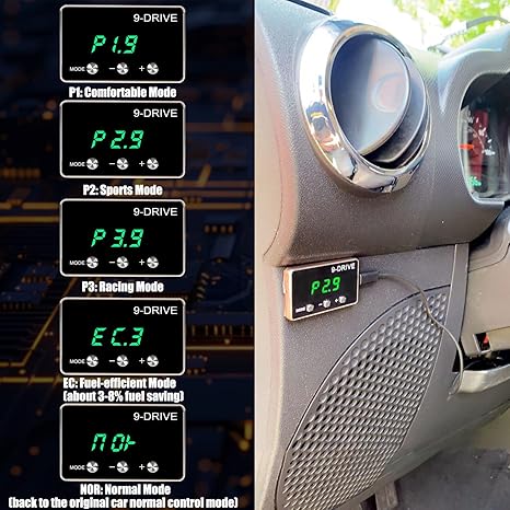 RANSOTO 9 Drive Modes Throttle Response Controller