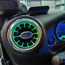 Jeep Wrangler air conditioning vents