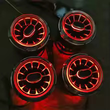 Jeep Wrangler air conditioning vents
