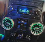 Jeep Wrangler air conditioning vents